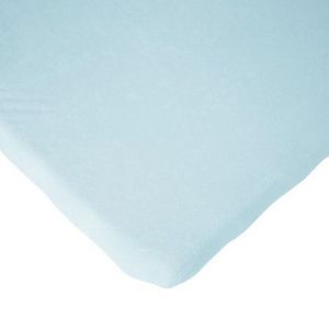 Cearsaf saltea 75x95 cm Childhome, Tricot Menta imagine
