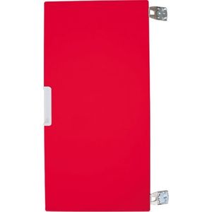 Usa medie pentru dulap Quadro, inchidere lenta, culoare Rosu imagine