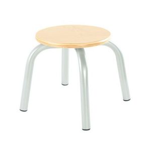 Taburet stivuibil Flexi marimea 1, fag, picioare metalice imagine