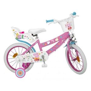 Bicicleta copii 4-6 ani, 16 inch, Peppa Pig, Toimsa TM8422084016951 imagine