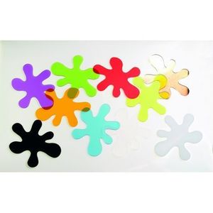 Set 10 figurine translucide Pete de culoare pentru mese si tablete luminoase imagine