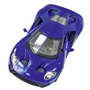 Masinuta Die Cast Ford GT 2017, Scara 1: 38, 12.5 Cm, albastra imagine