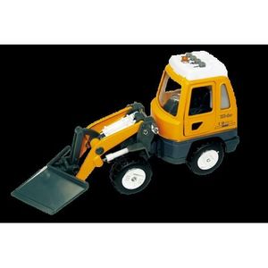 Utilaj de constructii de jucarie cu sunete si lumini, 16-18 cm, plug de zapada imagine