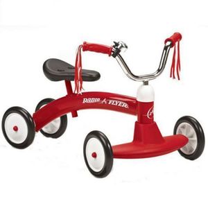 Cvadriciclu fara pedale Radio Flyer Scoot About, 1-3 ani imagine