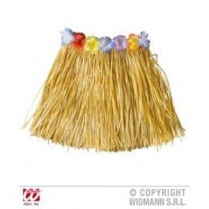 Fusta hula Hawaii copil - bej imagine
