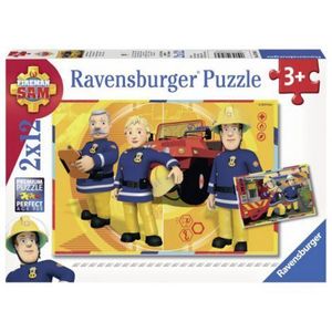 Puzzle Pompier Sam, 2X12 Piese imagine