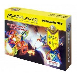 Set de constructie magnetic - 83 piese imagine