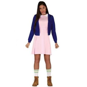 Costum eleven stranger things m - marimea 140 cm imagine