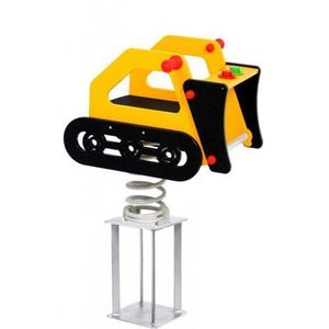 Balansoar Pe Arc Pentru Copii Bulldozer, HDPE, Cu Prindere In Beton KBT imagine
