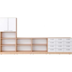 Set mobilier cu sertare si rafturi pentru gradinita Grande 62 imagine