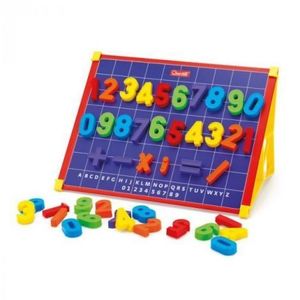 Tableta Magnetica 123, 53 piese, 4-8 ani, Quercetti Q05213 imagine