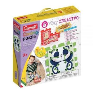 Puzzle cu sireturi, 3 ani+, Quercetti Q02835 imagine