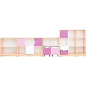 Set mobilier gradinita Quadro 87 artar cu alb imagine