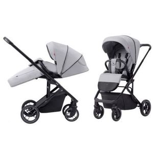 Carucior troller reversibil (max. 22 Kg) Carrello ALFA 2023 2 in 1 Feather Grey imagine