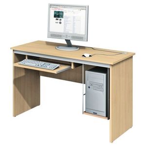 Birou catedra pentru calculator, laborator informatica, artar Lux imagine