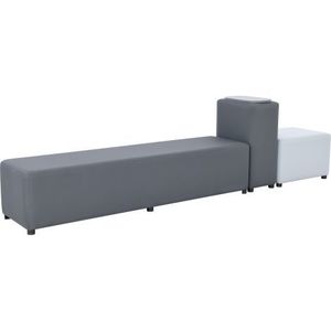 Set fotolii puf pentru sala de relaxare, asteptare, gradinita si scoala, Blocco 5 imagine