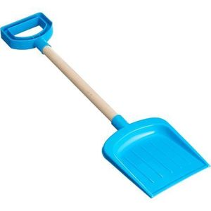 Lopata mare 52 cm, cu coada din lemn, pentru joaca in nisip, culori asortate imagine