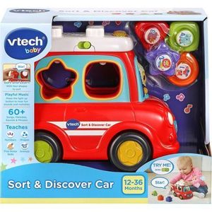 Masinuta sortator de forme, pentru bebelusi 12-36 luni, Vtech 537412 imagine