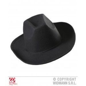Palarie cowboy neagra imagine