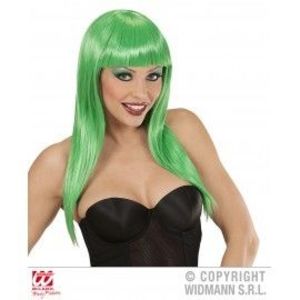 Peruca vogue verde imagine