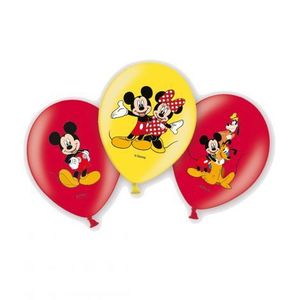 Set 6 baloane latex 28 cm mickey imagine