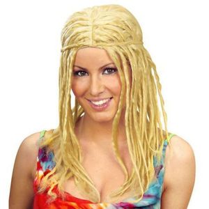Peruca rasta unisex party Widmann Italia 63336 imagine