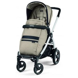 Carucior Peg Perego de la nastere, Book 51 S Titania Luxe Ecru (sasiu + hamac), 0-22 kg imagine