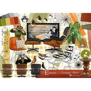 Puzzle Eames Design Clasic, 1000 Piese imagine