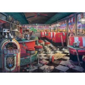 Puzzle Loc Parasit De Luat Masa, 1000 Piese imagine