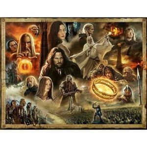 Puzzle Stapanul Inelelor Cele Doua Turnuri, 2000 Piese imagine