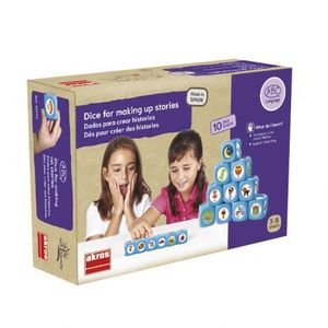 Cuburi cu povesti pentru dezvoltarea vorbirii Story cubes imagine