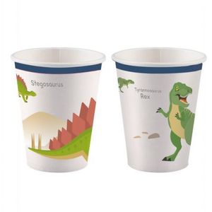 Pahare petrecere dinozauri 250 ml imagine