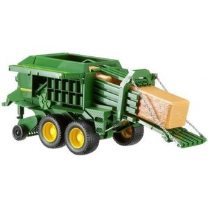 BRUDER - PRESA BALOTI JOHN DEERE imagine