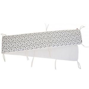 Protectie patut Childhome 35x340 cm Jerse, Leopard imagine
