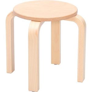 Taburet din placaj lacuit, antiderapant, stivuibil, masura 3, 34 cm imagine