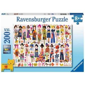 Puzzle Flori Si Prieteni, 200 Piese imagine