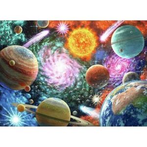 Puzzle Planetele Sistemului Solar, 100 Piese imagine