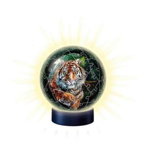 Puzzle 3D Luminos Tigru, 72 Piese imagine