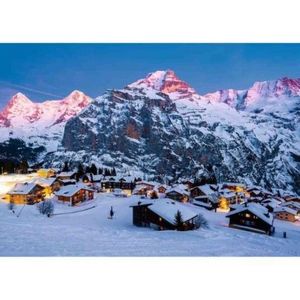 Puzzle Berner Mürren, 1000 Piese imagine
