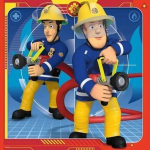 Puzzle Pompierul Sam, 3X49 Piese imagine