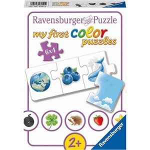 Puzzle Obiecte Colorate, 6X4 Piese imagine