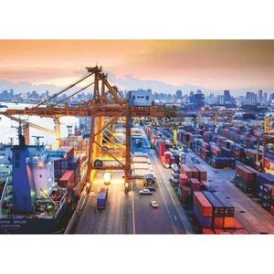 Puzzle Portul Din Hamburg, 1000 Piese imagine