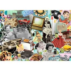 Puzzle Anii 50, 1000 Piese imagine