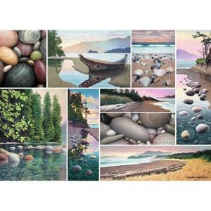 Puzzle Colaj Coasta De Vest, 1000 Piese imagine
