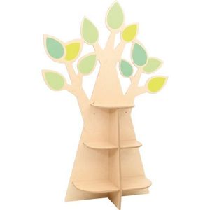 Etajera Copacel cu frunze, mobilier gradinita imagine
