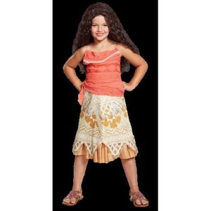 COSTUM MOANA DELUXE 5-6 ANI imagine