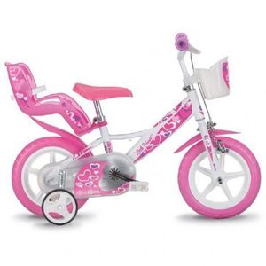 Bicicleta copii 3-5 ani, 12 inch, Dino Bikes DN124RLN imagine