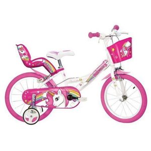 Bicicleta copii 4-6 ani, 16 inch, Unicorn , Dino Bikes DN164RUN imagine