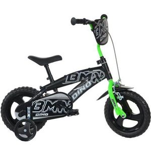Bicicleta copii 3-5 ani, 12 inch, Bmx, Dino Bikes DN125XLV imagine