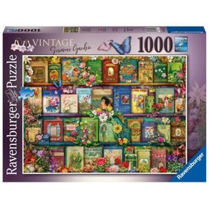 PUZZLE GRADINA DE VARA VINTAGE, 1000 PIESE imagine